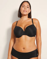 Lightly Lined Perfect Coverage Bra - BLACK | Soma Women