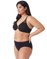 T-Back Front Close Underwire Bra - BLACK | Soma Women