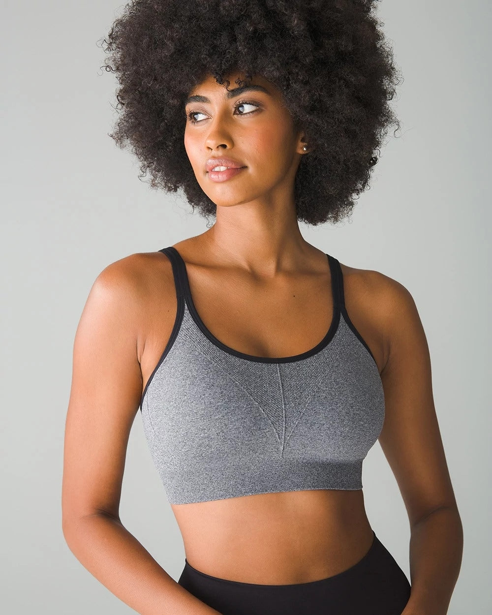 Seamless Bra - HEATHER OBSIDIAN | Soma Women