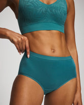 Cotton Modern Brief Panty - CERULEAN TEAL | Soma Women