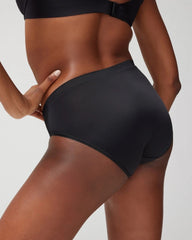 High-Leg Brief Panty - BLACK | Soma Women