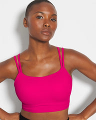 Yoga Bra - PINK COSMO | Soma Women