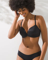 Front-Close Racerback Bra - BLACK | Soma Women