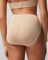 High-Leg Panty with Lace - WARM AMBER | Soma Women