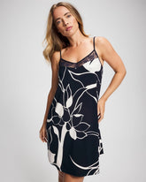 Lace Chemise - NOUVEAU FLORA NAVY | Soma Women