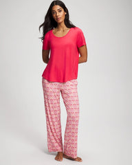 Short Sleeve + Pant Pajama Set - TRUE LOVE HEARTS DESIRE | Soma Women