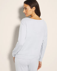 Long-Sleeve Pajama Top - BLUE MIST | Soma Women