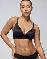 Luxe Plunge Bralette - BLACK | Soma Women