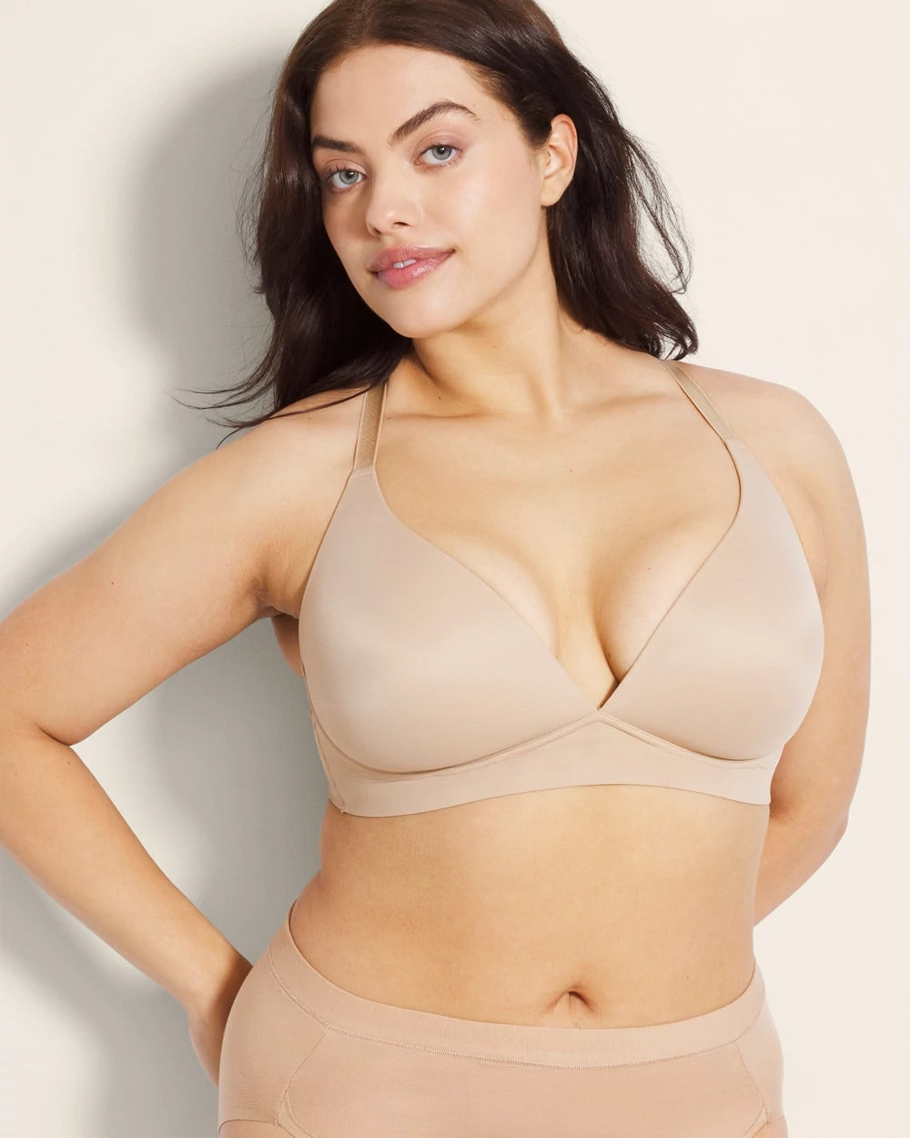 Luxe Plunge Bralette - WARM AMBER | Soma Women