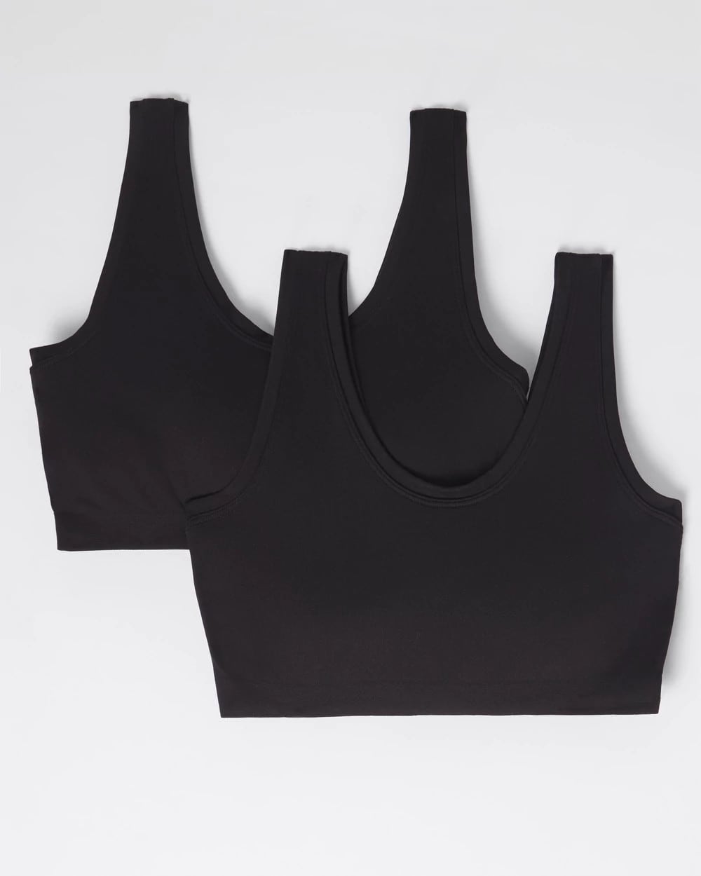 Bralette 2 Pack - BLACK/BLACK | Soma Women