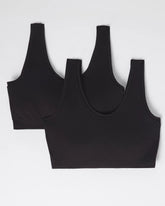 Bralette 2 Pack - BLACK/BLACK | Soma Women