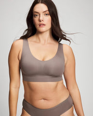Rib Bralette - DARK TAUPE | Soma Women
