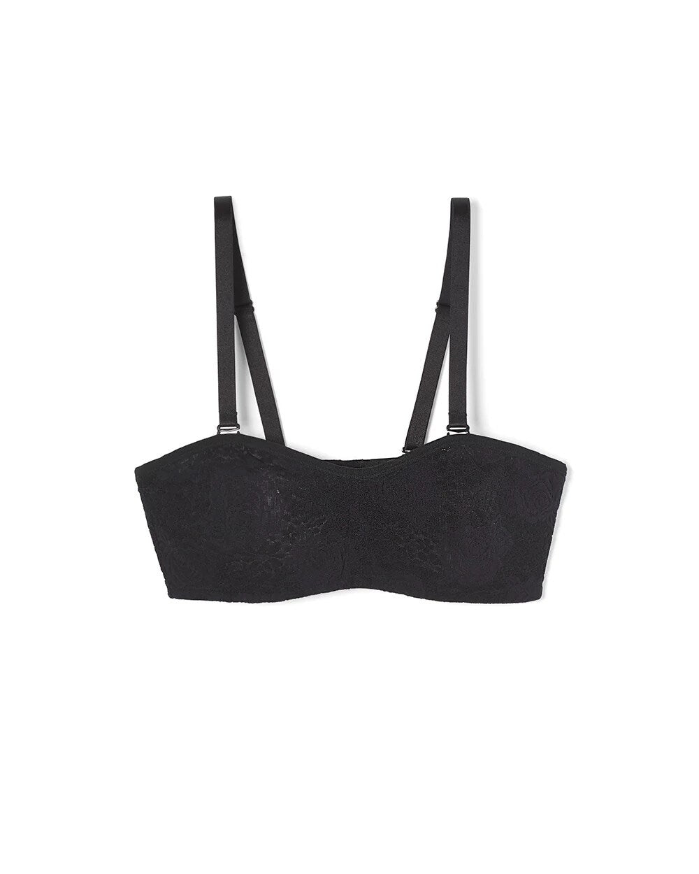 Halo Lace Strapless Bra - BLACK | Soma Women