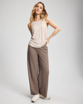 High-Waist Wide-Leg Pants - DARK TAUPE | Soma Women