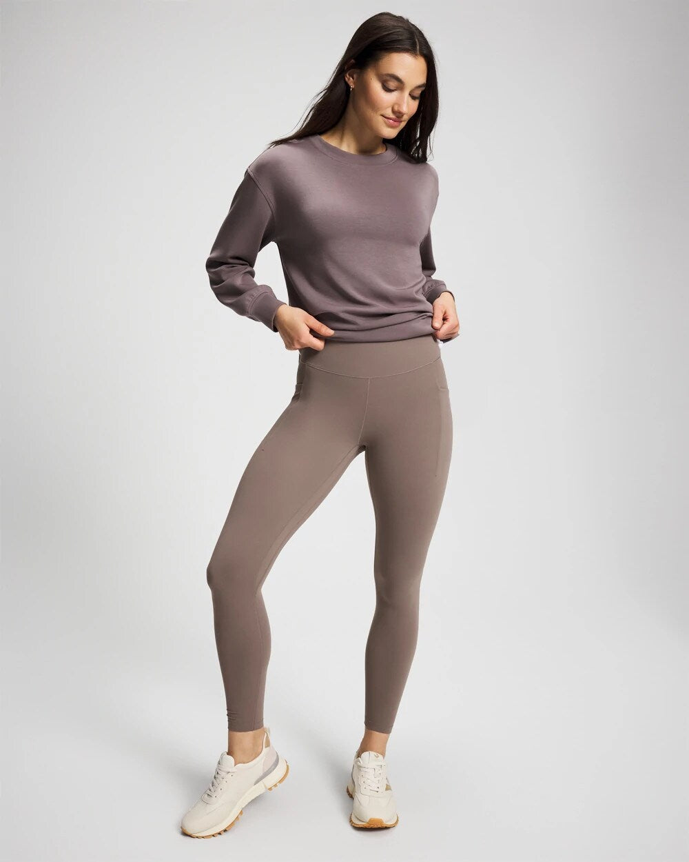 24/7 High-Waist Legging - DARK TAUPE | Soma Women
