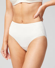 Modern Brief Panty with Lace - IVORY | Soma Women