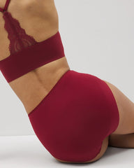 Tummy High-Waist Brief Panty with Lace - FIRST KISS | Soma Women