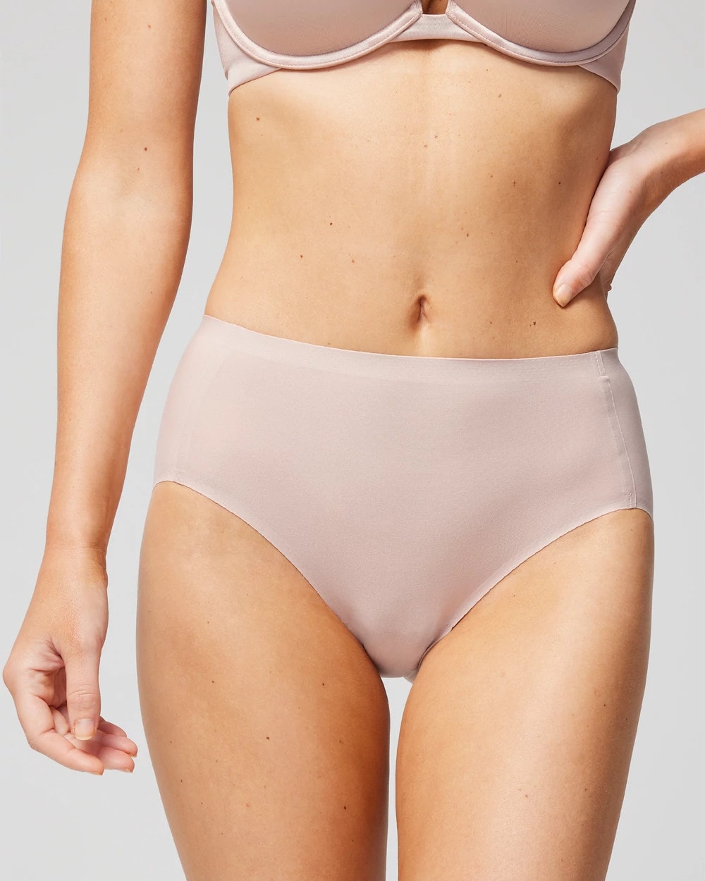 Soft Stretch Modern Brief Panty - ADOBE ROSE | Soma Women
