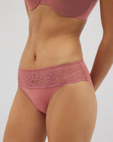 Edge Hipster Panty with Lace - CLAY ROSE | Soma Women