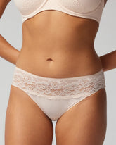 Hipster Panty with Lace - PALE SAND | Soma Women