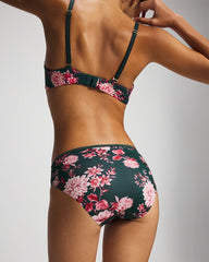 Edge Hipster Panty - COTTAGE FLORAL MINI GREEN | Soma Women