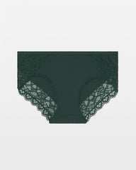 Hipster Panty with Enchanting Lace - LUSH EMERALD | Soma Women