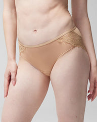 Hipster Panty with Enchanting Lace - WARM AMBER | Soma Women