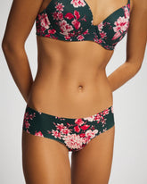 Cheeky Hipster Panty - COTTAGE FLORAL MINI GREEN | Soma Women