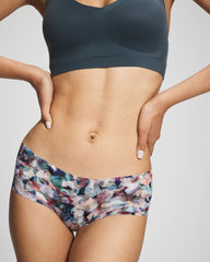 Hipster Panty - PETAL MOSAIC MINI PETROL | Soma Women