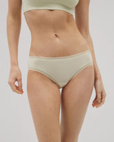 Cotton Hipster Panty with Lace Trim - ALOE WASH | Soma Women