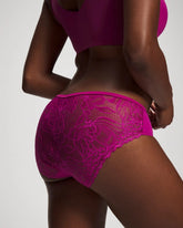 Lace Back Hipster Panty - MAGENTA ORCHID | Soma Women