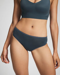 Lace Back Hipster Panty - PETROL | Soma Women