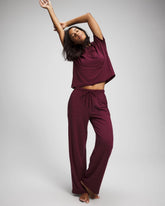 Pajama Pants - VELVET PLUM | Soma Women