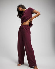 Pajama Pants - VELVET PLUM | Soma Women