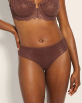 Cheeky Panty with Lace - MOCHA | Soma Women