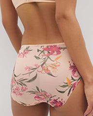 Edge High-Leg Panty with Lace - LE TIGRE FLORA MINI PEACH | Soma Women