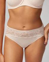 High-Leg Panty with Lace - PALE SAND | Soma Women
