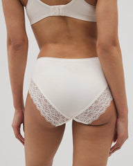 High-Leg Panty with Enchanting Lace - IVORY | Soma Women