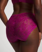 Lace Back High-Leg Panty - MAGENTA ORCHID | Soma Women