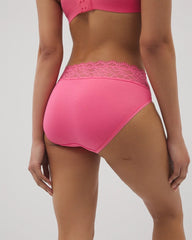 High-Leg Panty with Enchanting Lace - CAMELLIA ROSE | Soma Women