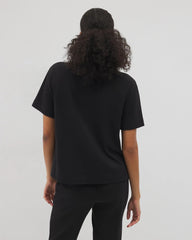 Short-Sleeve Pocket Pajama Tee - BLACK | Soma Women