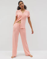 Solid Piped Pajama Pants - PALOMA GLOW | Soma Women