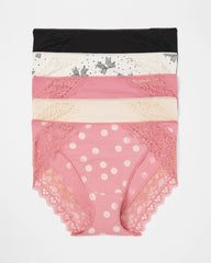 Lace High-Leg 5 Pack - THATS A WRAP MULTI PACK | Soma Women