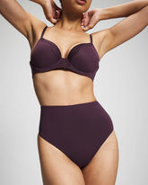 Tummy High-Waist Thong Panty - PLUM PERFECT | Soma Women