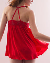 Satin Babydoll Chemise - DARE ME RED | Soma Women