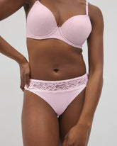 Thong Panty with Lace Trim - SUGAR COATED | Soma Women