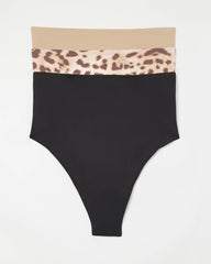 High-Waist Thong Panty 3 Pack - ANIMAL MULTIPACK | Soma Women