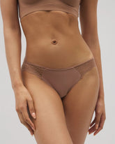 Bikini Panty with Lace - WARM SIENNA | Soma Women