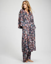 Long Robe - PETAL MOSAIC PETROL | Soma Women