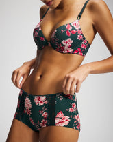 Lace Boyshort Panty - COTTAGE FLORAL MINI GREEN | Soma Women